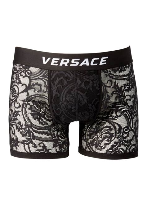 versace men boxers|lace boxer shorts for men.